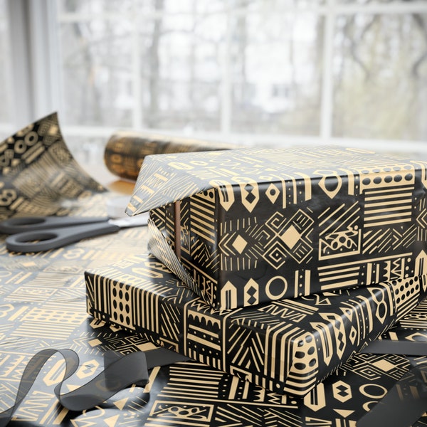 Black Owned Wrapping Paper Etsy