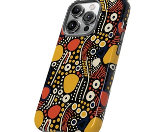 Colorful Abstract Phone Case| Colorful Arty  Phone Case| African Accessories| Gift for African American Woman| Arty Gift| Black Owned