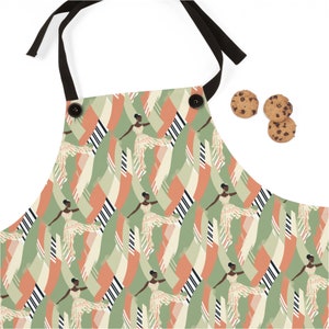 Black Woman Chefs Apron| Gift for Black Cook| Afro Chefs Apron| Gift for African American Mom| Gift for Black Woman| Soul Food| Black Owned