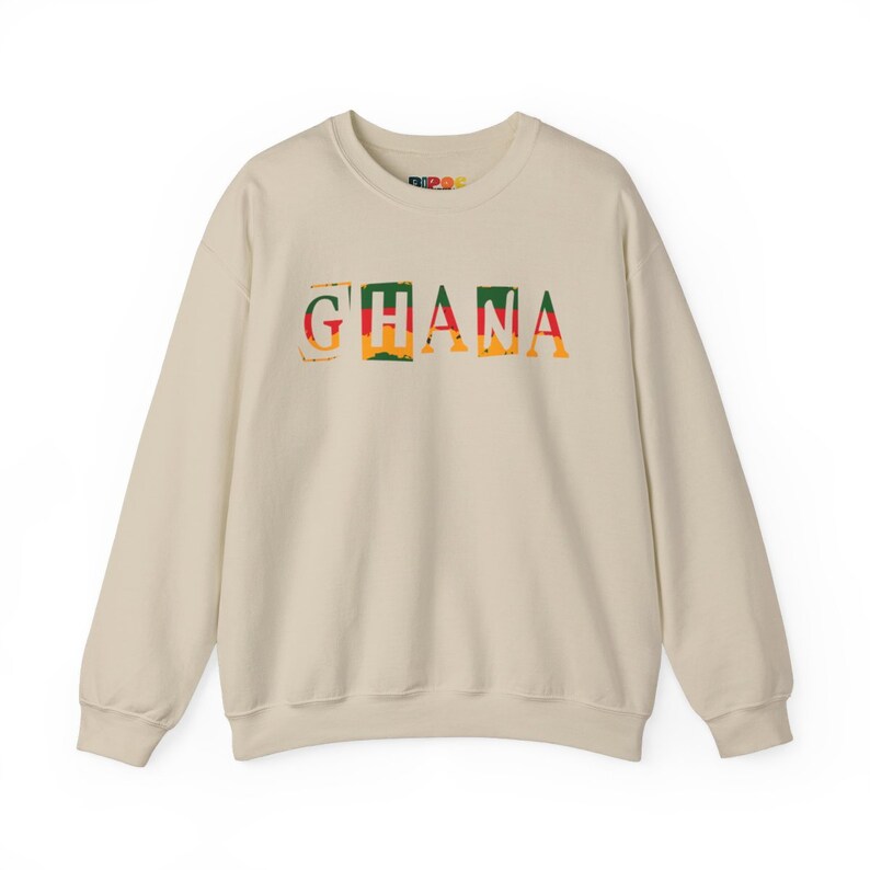 Ghana Shirt Gift for Travel Ghana Sweatshirt Ghana Flag Colors 4 Ghanaian Friend Gift Ghana Tank Top for Her Ghana Hoodie 4 Kid Black Owned afbeelding 5