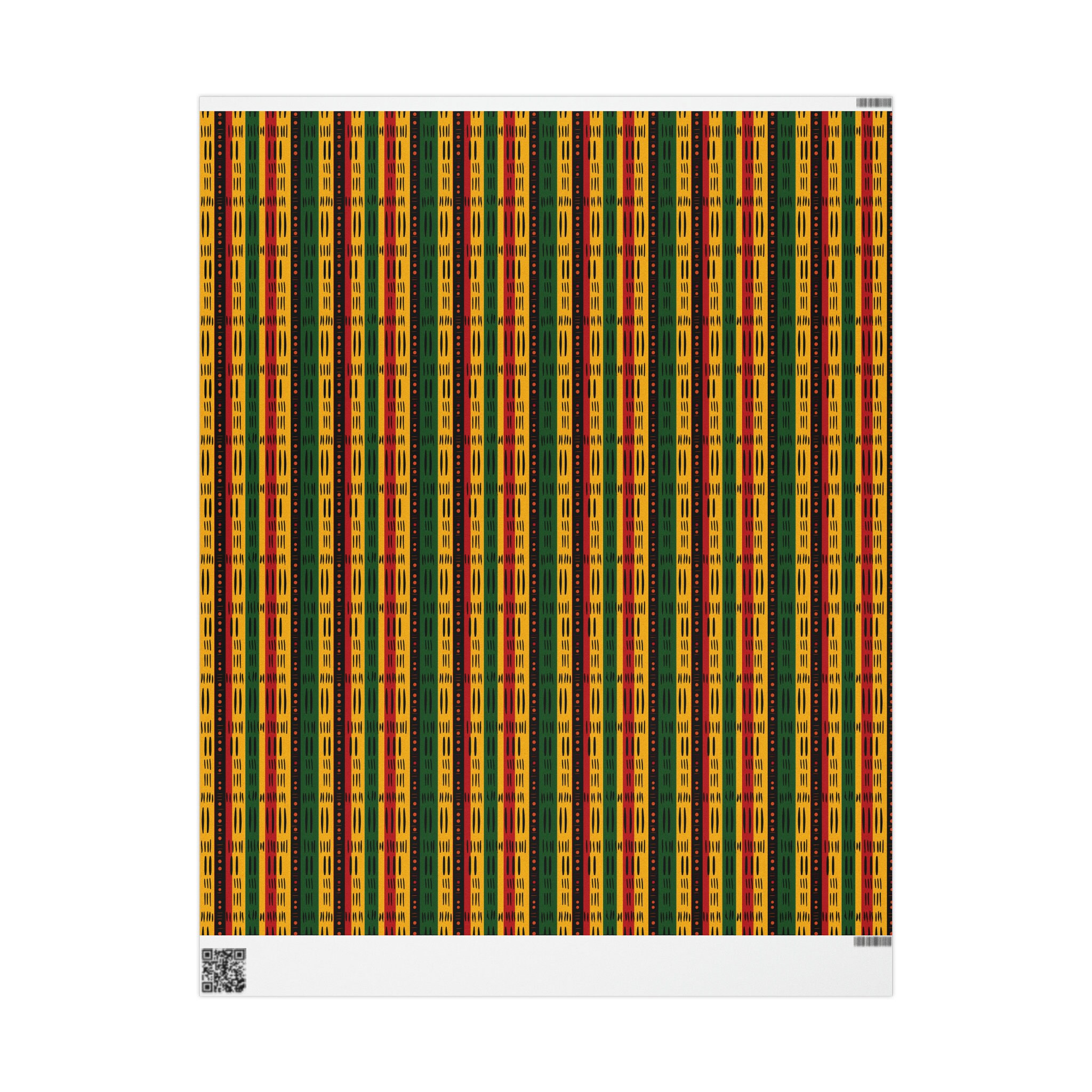 Colorful Modern African Print Wrapping Paper Ethnic Ankara Wrapping ...