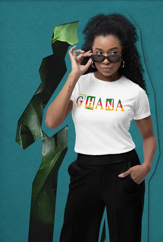 Ghana Shirt Gift for Travel Ghana Sweatshirt Ghana Flag Colors 4 Ghanaian Friend Gift Ghana Tank Top for Her Ghana Hoodie 4 Kid Black Owned