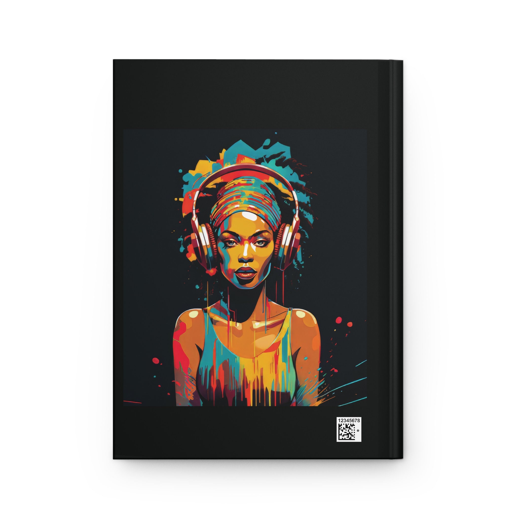 Personalized Black Woman African Hardcover Journal | Sistas Notebook ...