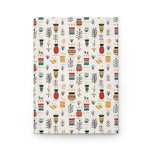 Modern Ethnic Journal| African American Hardcover Journal| African American Stationery| Gift for African American Woman Girl| Black Owned