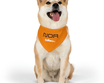 Lando Norris Dog Bandana Collar F1 Dog Collar F1 Dog Bandana Formula 1 Merch Carlando Pet Gift McLaren Merch McLaren Shirt Dog Collar