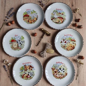 フランス製 プレート 皿 6枚セット French fromage plate - Etsy 日本