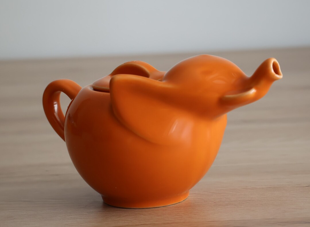 Elephant Teapot Vintage Collection 1960 / Made in France / Etsy