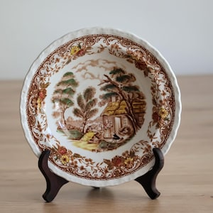 Old England Ironware Bowl • Royal Tudor Ware • Chic Decoration • Decorative Bowl Plate