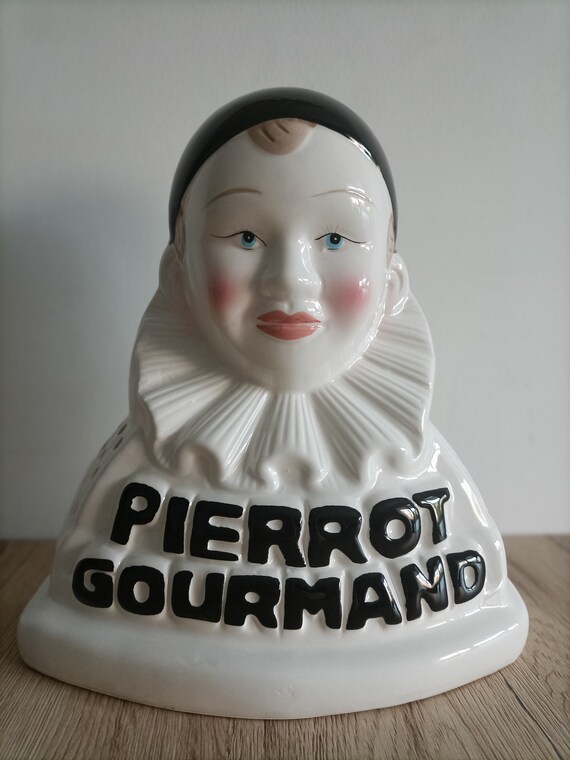 Pierrot Gourmand Bust Lollipop Display Vintage France French -  Norway