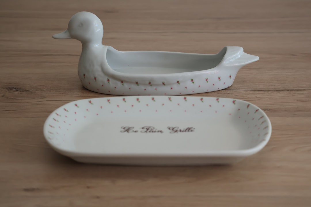 Foie Gras Serving Set Containing Tray With Basket for Etsy