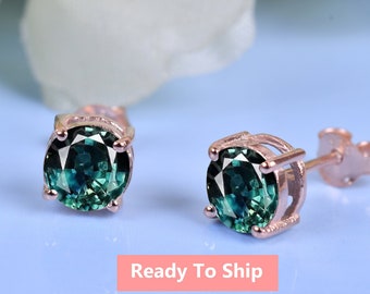 ラブラドライト ヘキサゴン スタッドピアス | 925スターリングシルバー