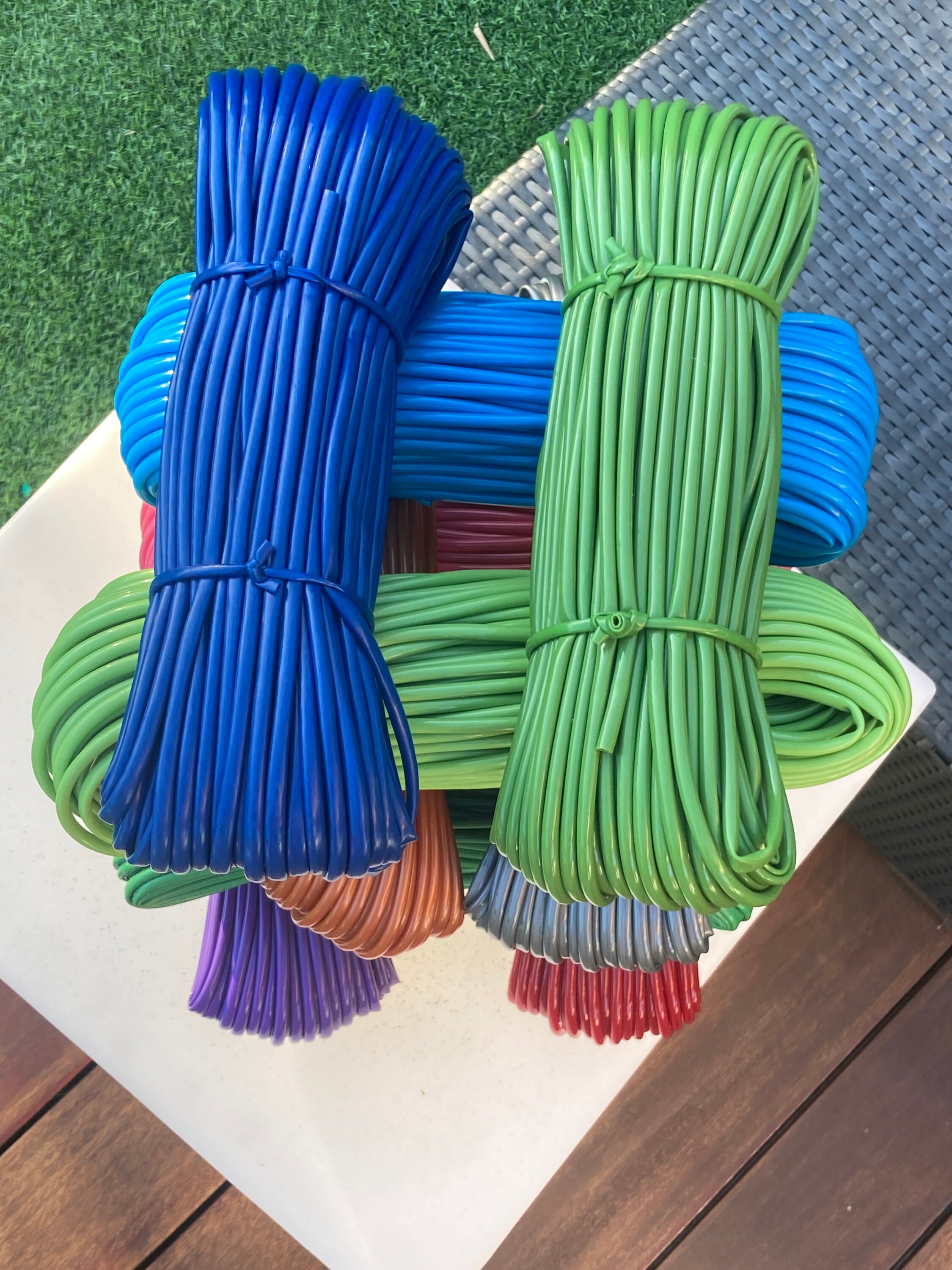 Vynil Cord, Acapulco Chair, Pvc Rope, Pvc Fabric, Synthetic Wicker