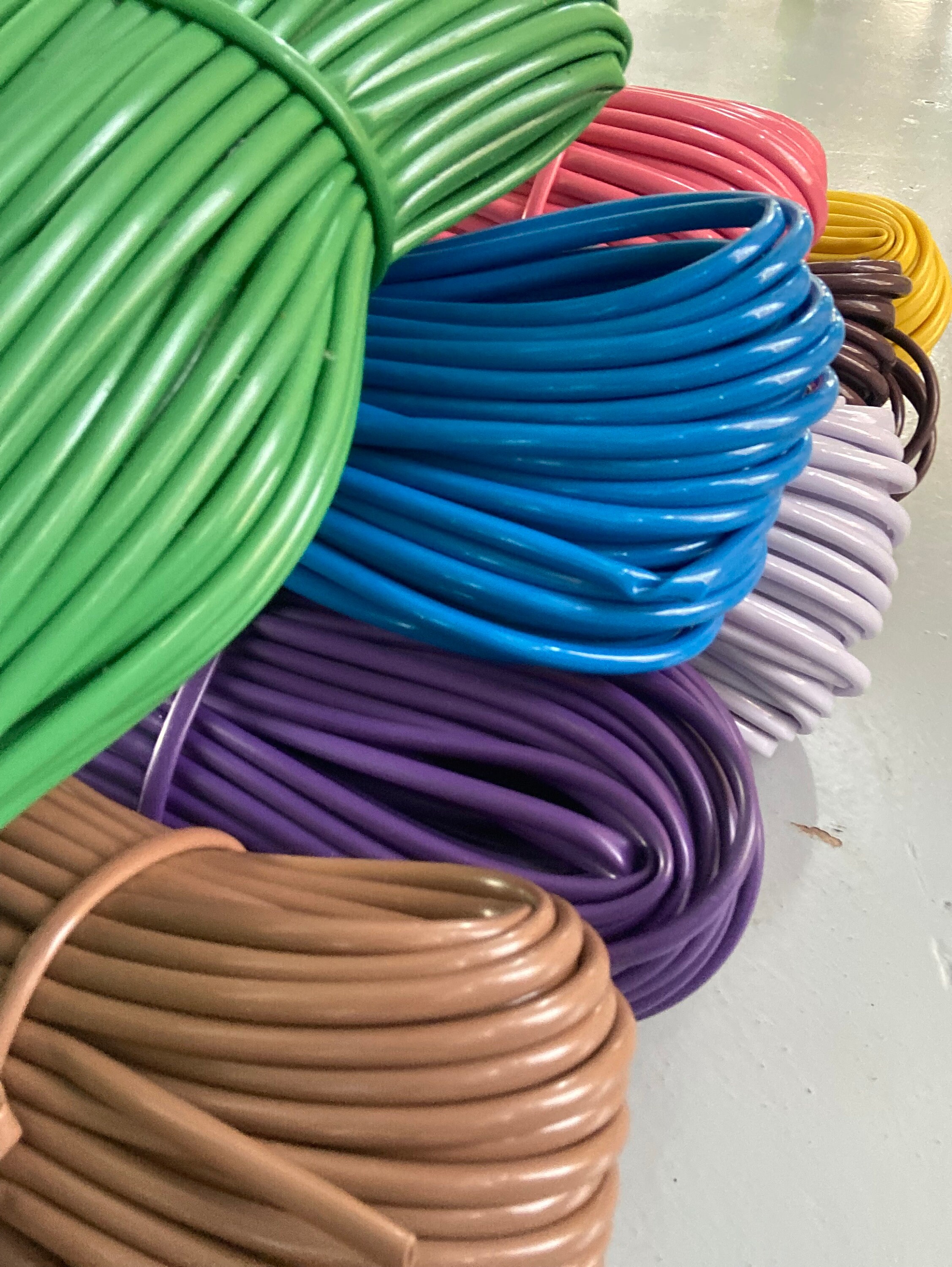 Vynil Cord Acapulco Chair Pvc Rope Pvc Fabric Synthetic Etsy