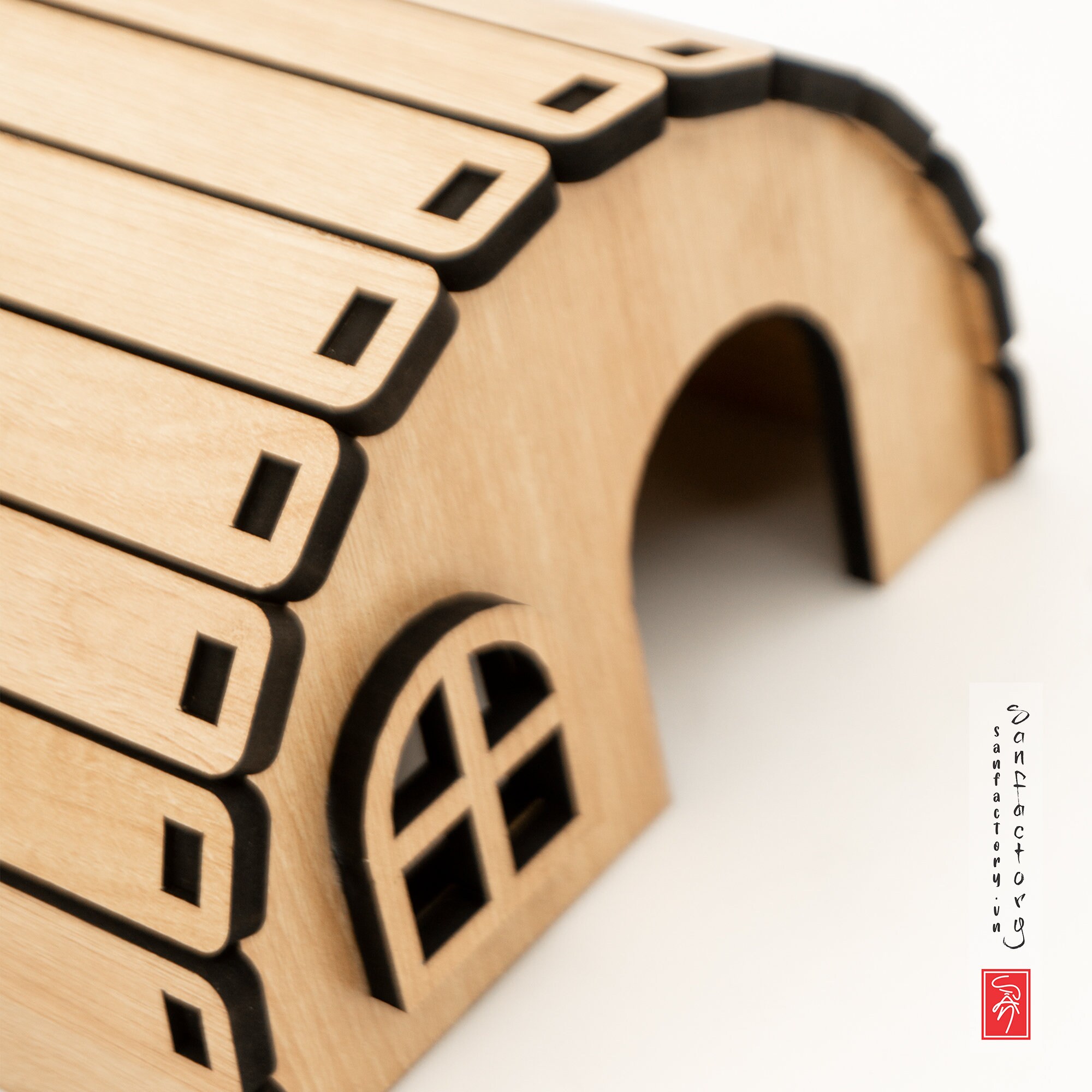 Wooden Hamster House Hamster Furniture Furnishings, Cage Decoration ... - Hamster Toy Decoration Ideas For A Pet-Friendly Home