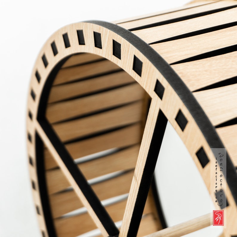 Wooden Hamster House | Hamster Furniture Furnishings, Cage Decoration ...
