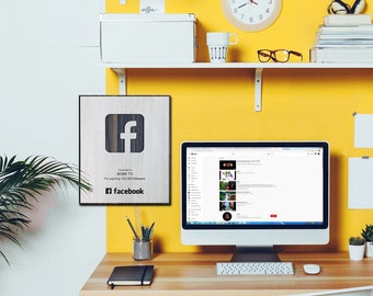 Instagram , Facebook Creator Award play button for channels that surpass a milestone of views or followers, Social Media Milestone