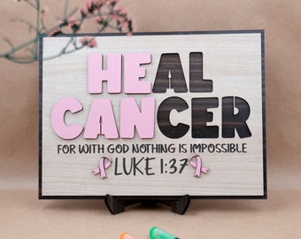 Breast cancer survivor gifts for women | Survivor Wall Art | Breast Cancer Awareness Wooden Poster, Breast Cancer Quotes Gift For Survival