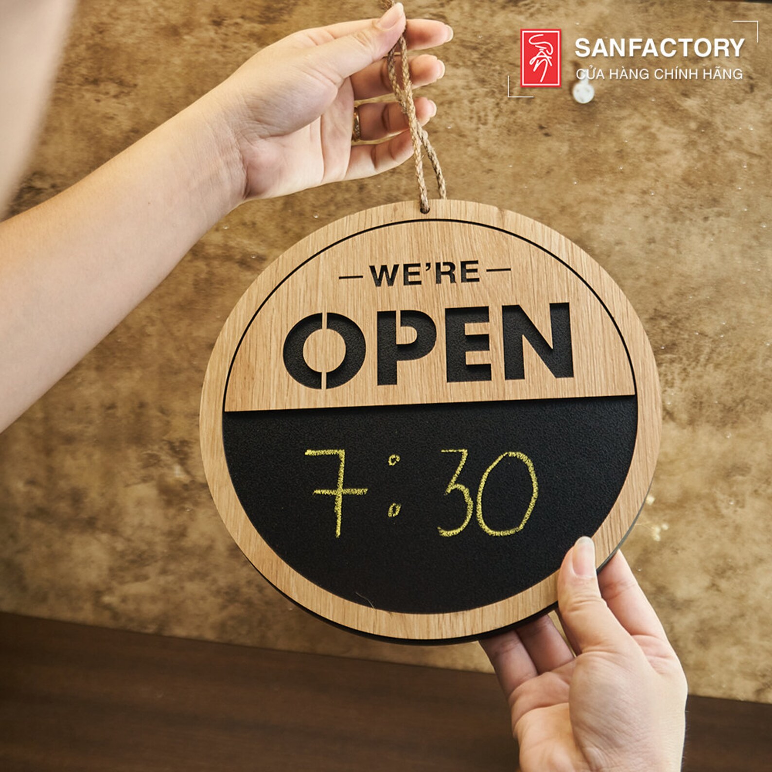Open-closed Double Sided for Business , Hanging Door Sign - Chalk Board ...