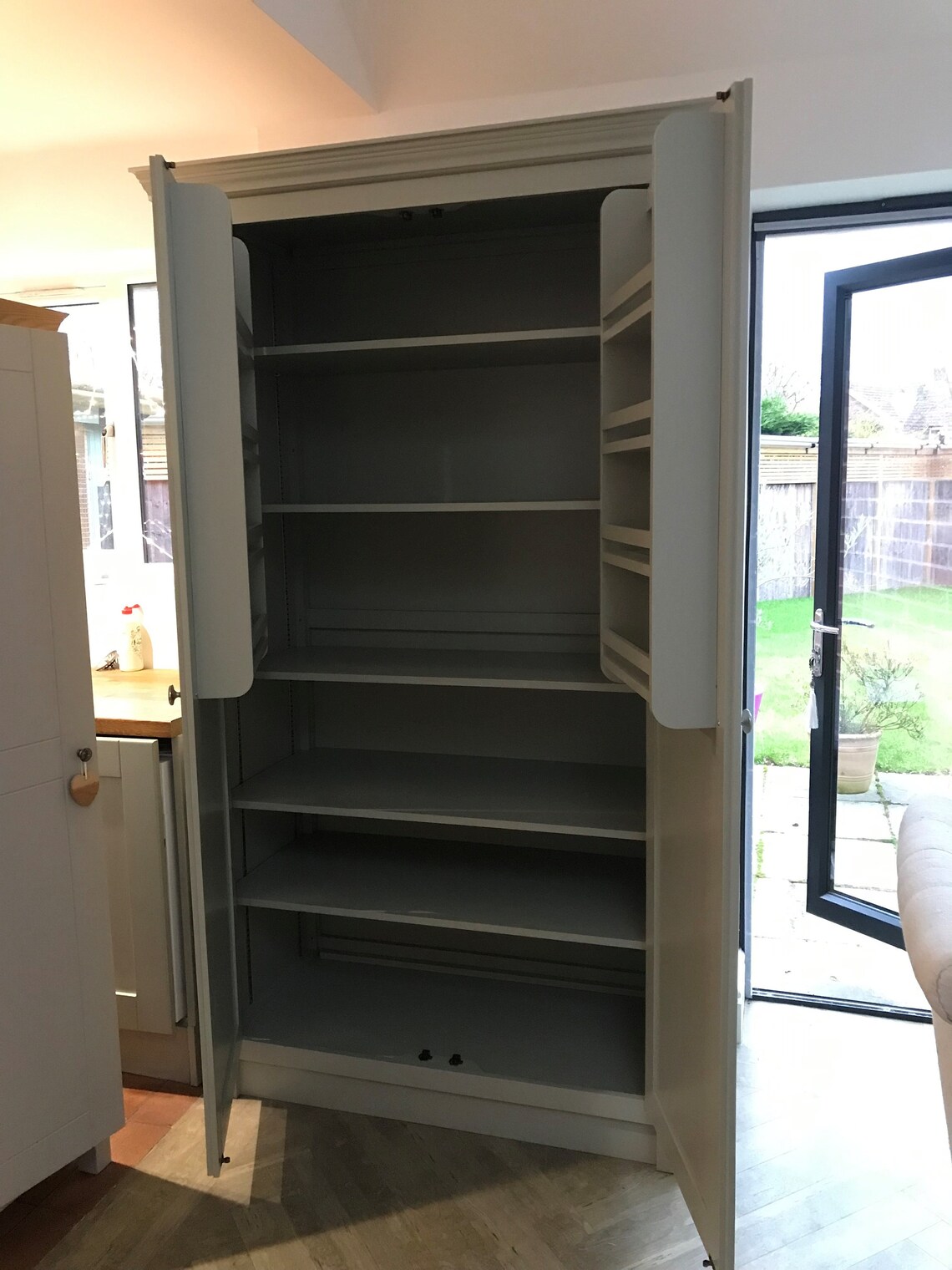 Larder - Kitchen Cupboard, 2 Door, Free Standing, Painted - Etsy UK