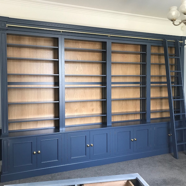 Ladder Bookcase Etsy UK