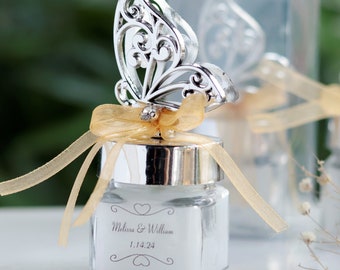Butterfly Candle Favors | Elegant Wedding, Shower, Quinceanera | Personalized