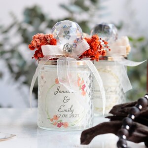 Luxury Candle Favor Wedding Gifts for Guests Unique Favors Handmade ...
