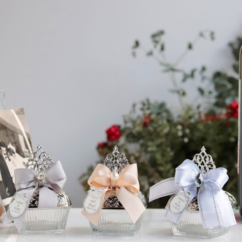 Custom Candy Box Favor With Silver Lid Wedding Favors for Etsy