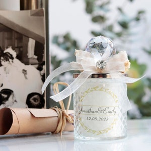 Luxury Candle Favor Wedding Gifts for Guests Unique Favors Handmade ...