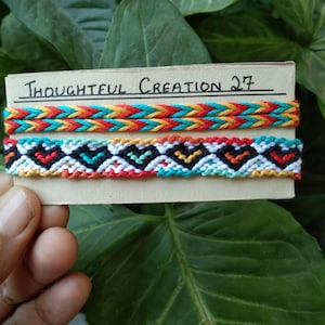 Friendship Bracelets for Kids Bracelet for summer Beach wear accessory for Women Handmade Jewellery to gift for special occasion