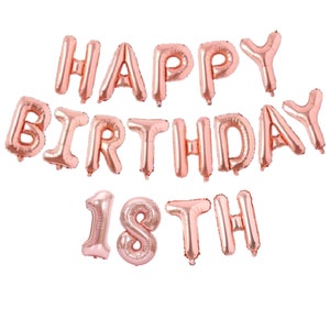 18TH BIRTHDAY BALLOONS