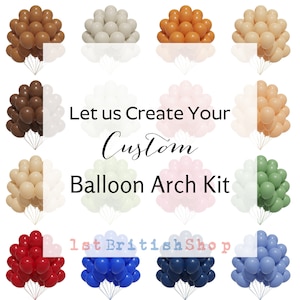 Aangepaste ballonslinger Boogset Kies je eigen ballonnen DIY-slinger Kleuren Boho-ballonnen Latexballonnen Aanpasbaar