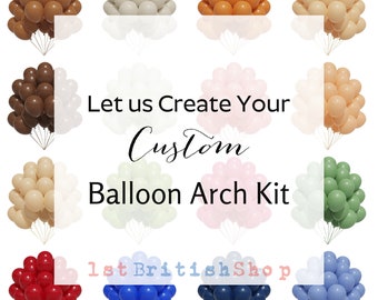 Aangepaste ballonslinger Boogset Kies je eigen ballonnen DIY-slinger Kleuren Boho-ballonnen Latexballonnen Aanpasbaar
