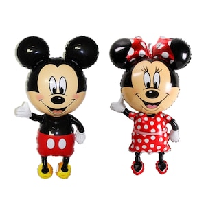 4D Mickey Mouse Balloon Minnie Mouse Foil Balloons Specially for Children Birthday Party Decor
