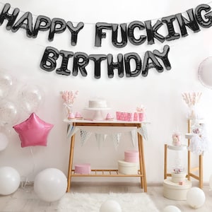 Palloncini personalizzati HAPPY BIRTHDAY, striscioni con lettere dorate, decorazioni per feste, palloncini in lamina autogonfiabili immagine 8