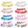 Large 16" Self-Inflating HAPPY BIRTHDAY Balloons Letter Banner Bunting Party Decoration UK