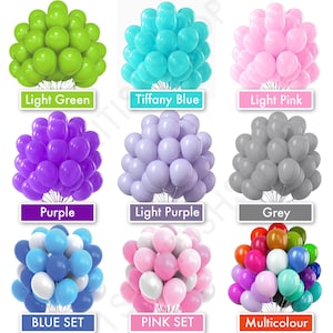 10-50 Multi Balloons 10