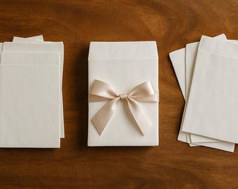 100 Glassine CONFETTI Envelops, Peel and Seal Perfect DIY Confetti Bags, Seeds Packet, Weeding Shower Favours