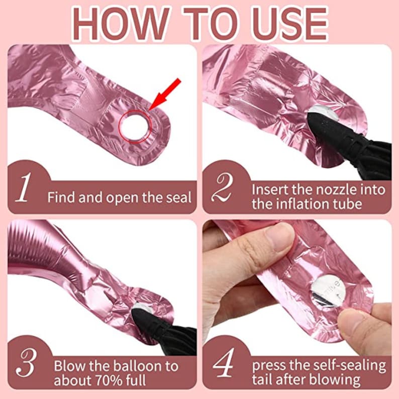 How to inflate Foil Balloons