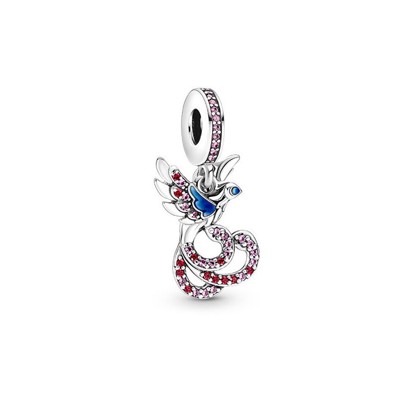 Pandora New Chinese Mythical Phoenix Dangle Charm Silver Pendant Etsy