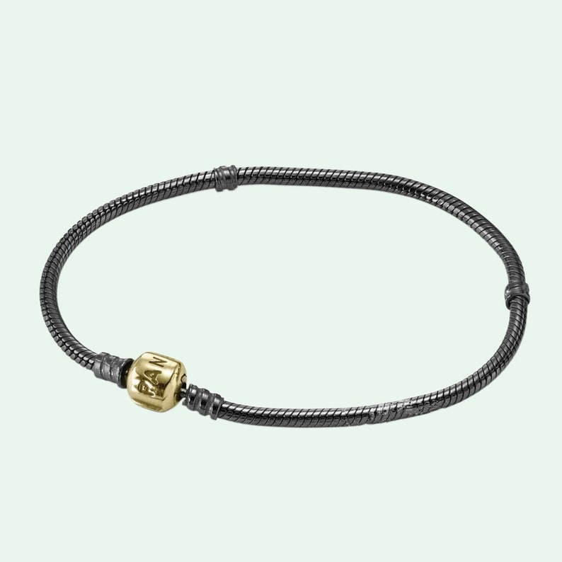 Pandora S925 ALE Oxidized Silver Bracelet Etsy