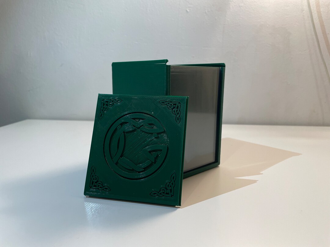 Green Exposed Customisable Commander Deck Box - Etsy