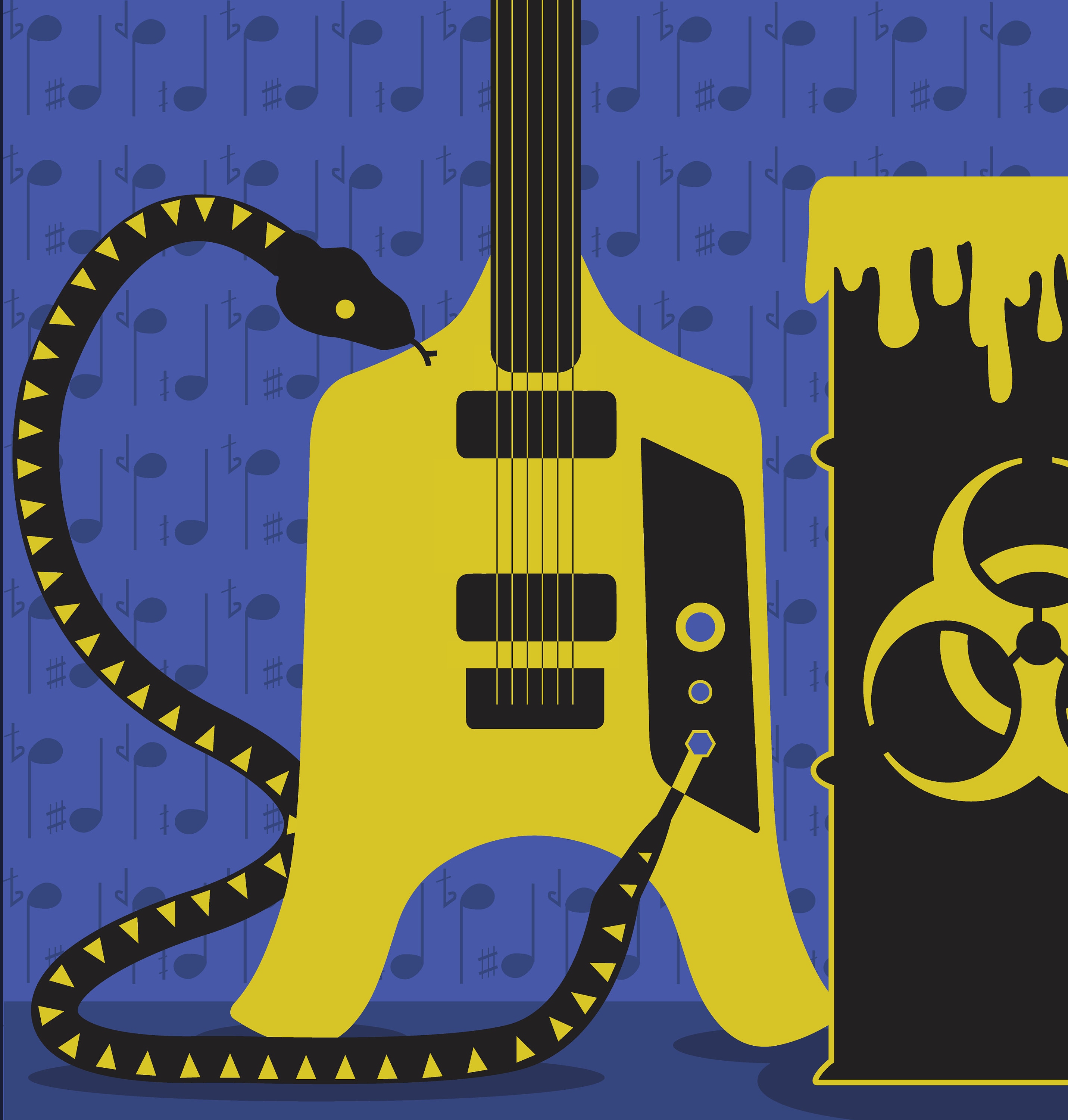 King Gizzard Poster minimalist Flying Microtonal Banana Etsy