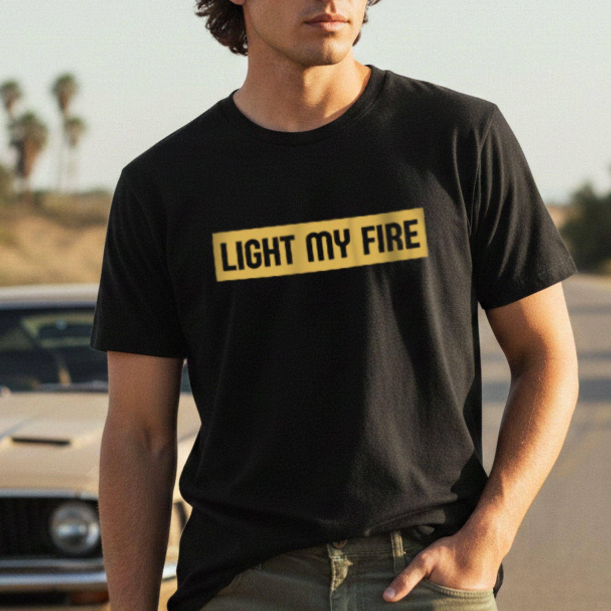 Vintage the Doors Light My Fire T Shirt - Etsy