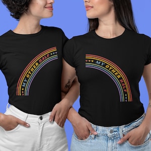 Matching Lesbian Shirt, Matching Gay Shirt, Lesbian Couple Shirt, Gay Couple Tee, Gift For Lesbian Couple, Gift For Gay Couples, LGBTQ Shirt