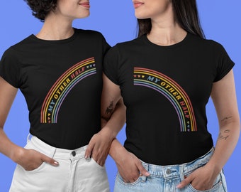 Matching Lesbian Shirt, Matching Gay Shirt, Lesbian Couple Shirt, Gay Couple Tee, Gift For Lesbian Couple, Gift For Gay Couples, LGBTQ Shirt