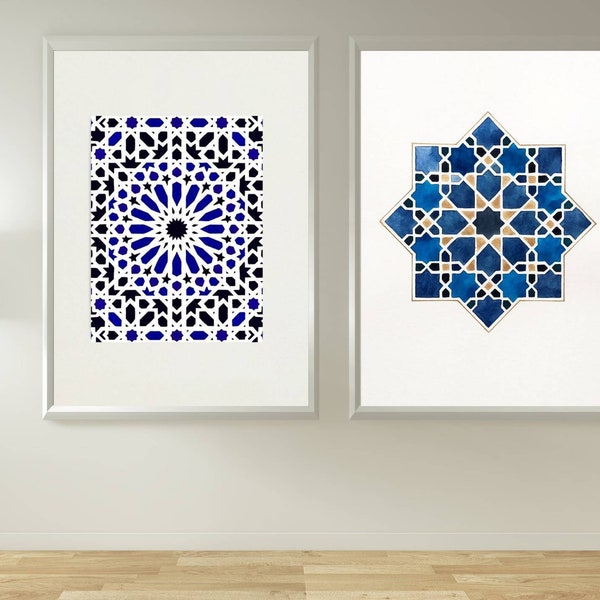 Moroccan Wall Art Etsy