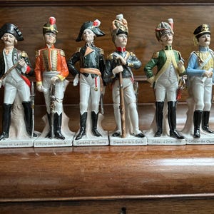 La Grande Armée - Napoleon&#39;s army - vintage - Military sculptures - Grenadier- Imperial Guard - Collector&#39;s items