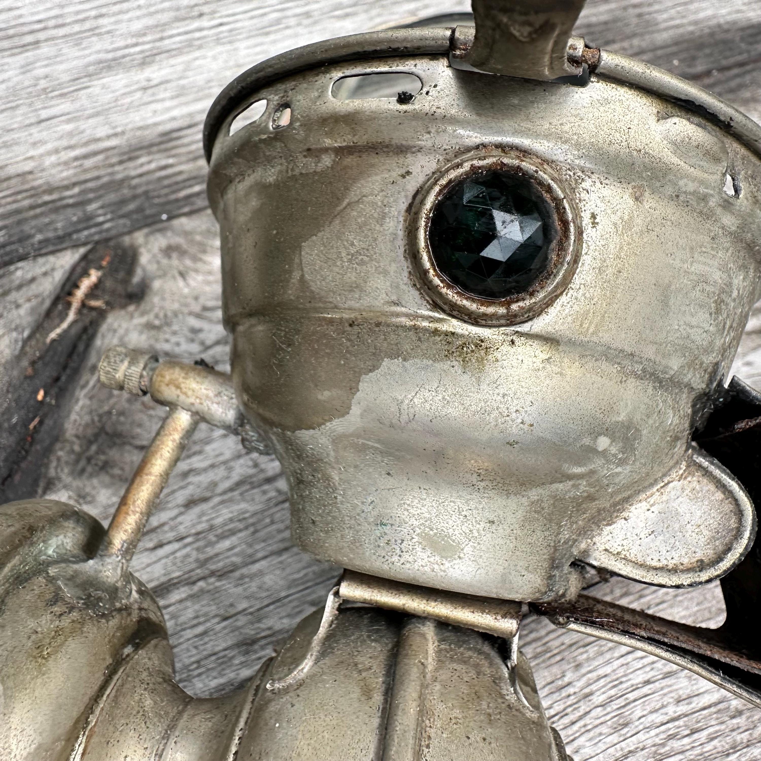 Lampe de vélo ancienne en carbure de tungstène Radsonne