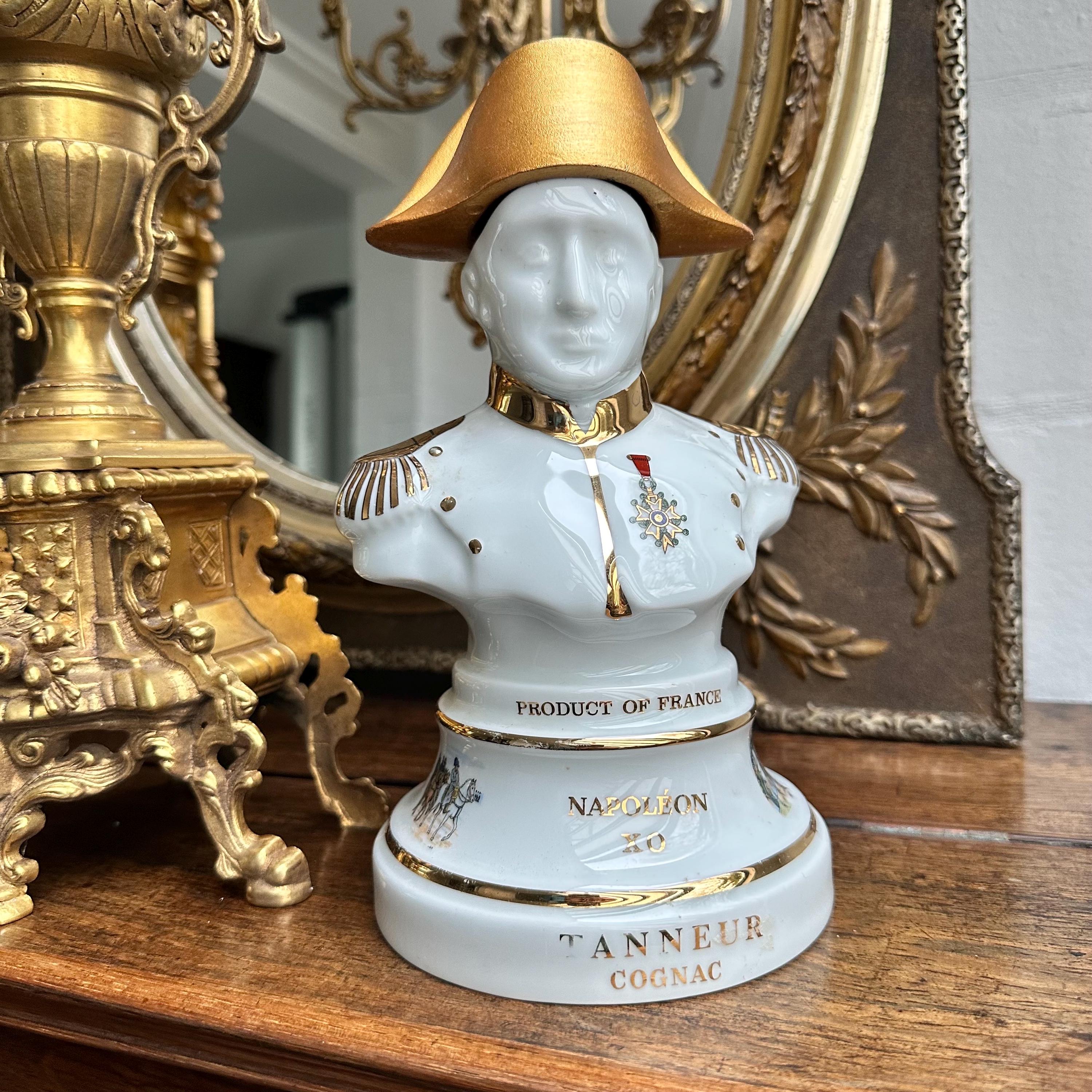 Napoleon Sculptured Vintage 1978 Bottle - Empty Cognac Bust