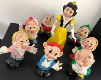 60s Vintage baby shower- Disney Snowwhite and the Seven Dwarfs-  Original Walt Disney Production